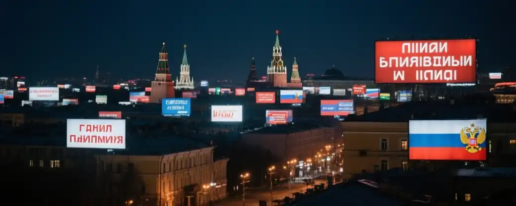 Путин обеспокоен избытком латиницы в рекламе России