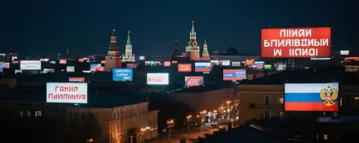 Путин обеспокоен избытком латиницы в рекламе России